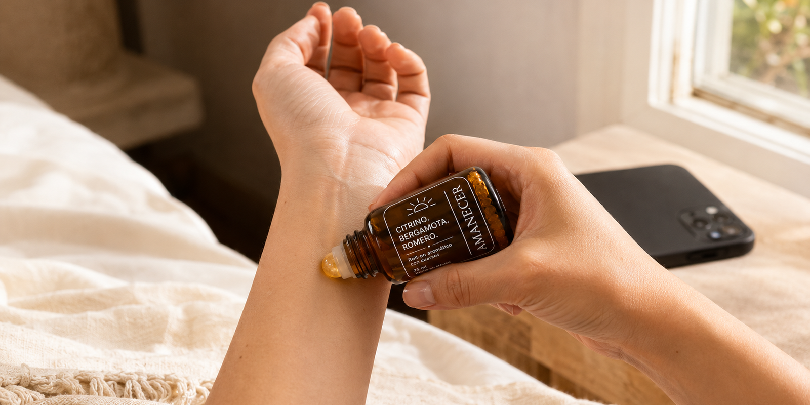 ¿Qué es un roll-on aromático y cómo se utiliza?