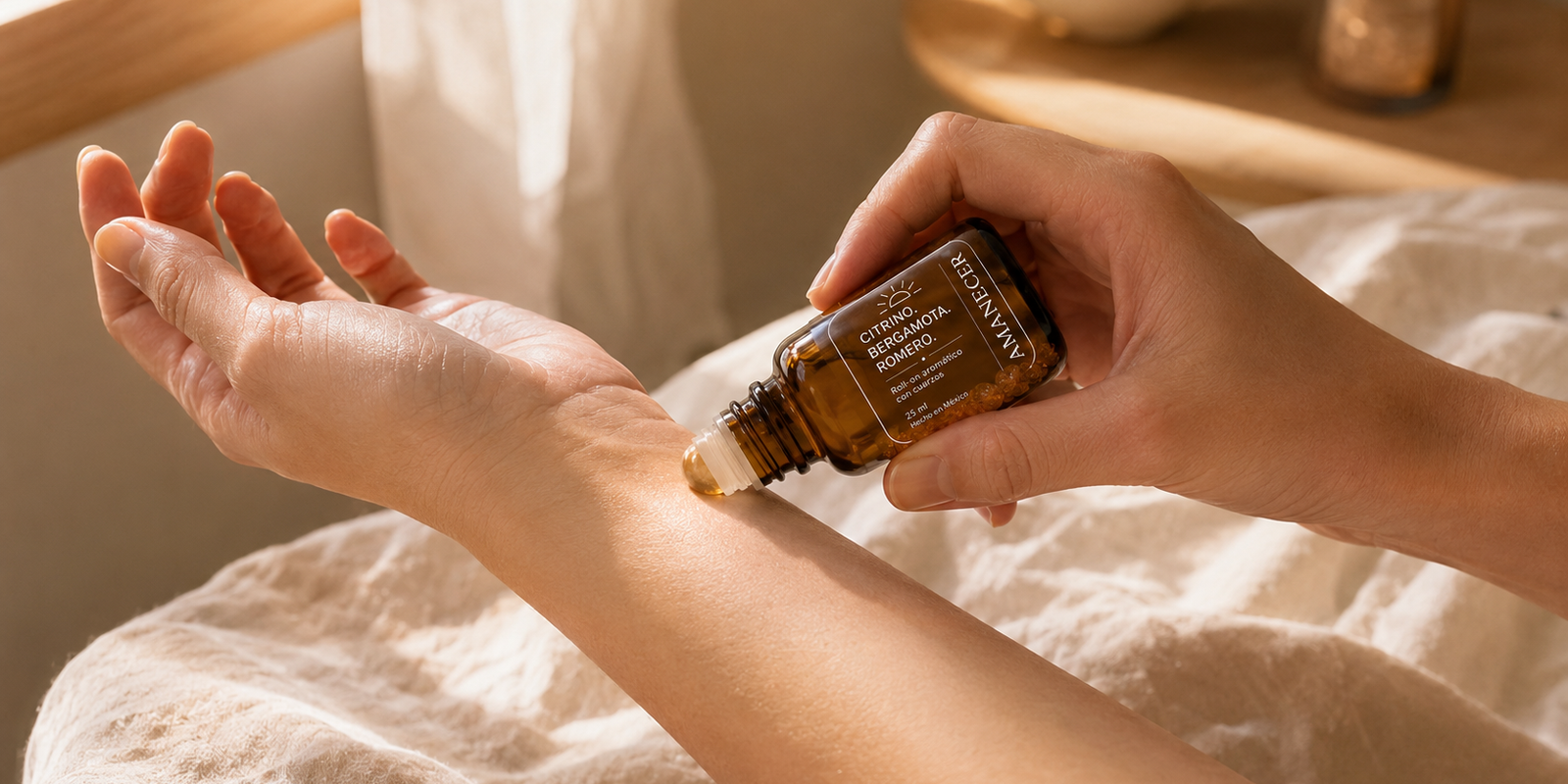 ¿Dónde aplicar un roll-on de aceites esenciales?