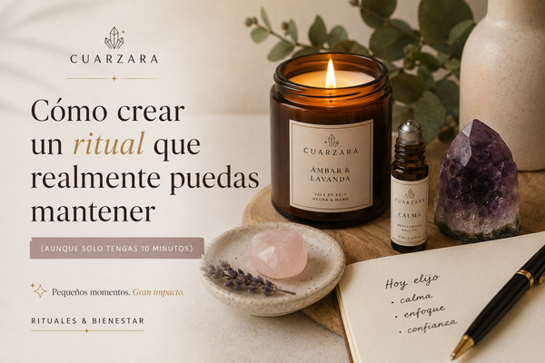 Cómo crear un ritual que realmente puedas mantener (aunque solo tengas 10 minutos)