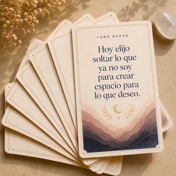 Luna Nueva - Cartas de afirmación