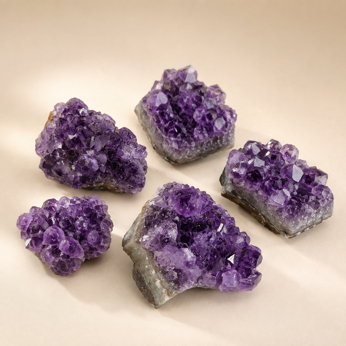 Drusa de Amatista Natural | 50–60 g