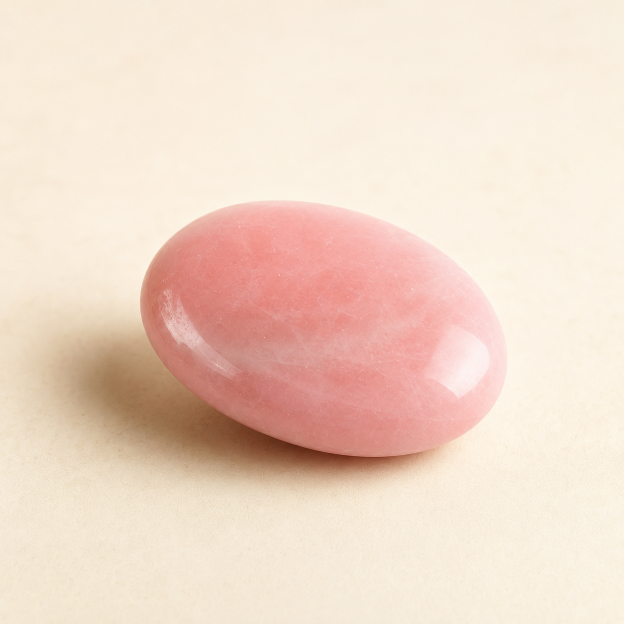 Cuarzo Rosa Natural Pulido — Piedra de Intención