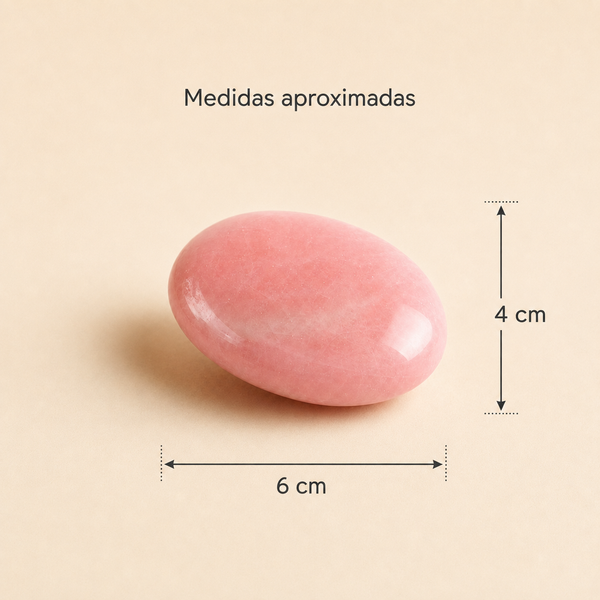 Cuarzo Rosa Natural Pulido — Piedra de Intención